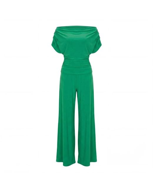 Atom Label Green Carbon Jumpsuit
