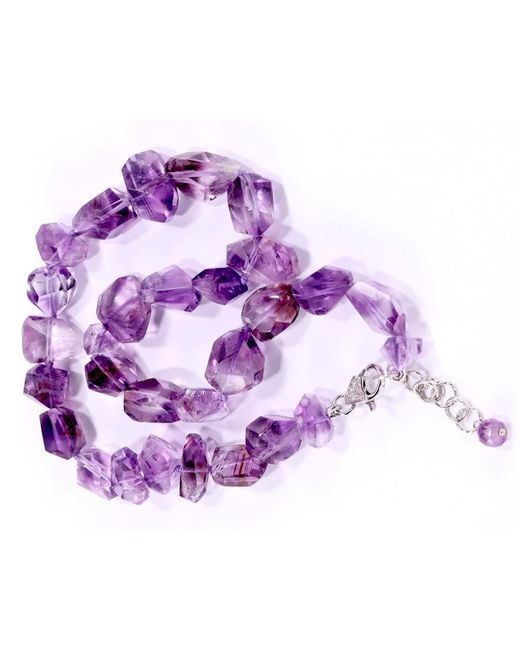 Mineralgems•Studio Purple Ametrine Amethyst Necklace