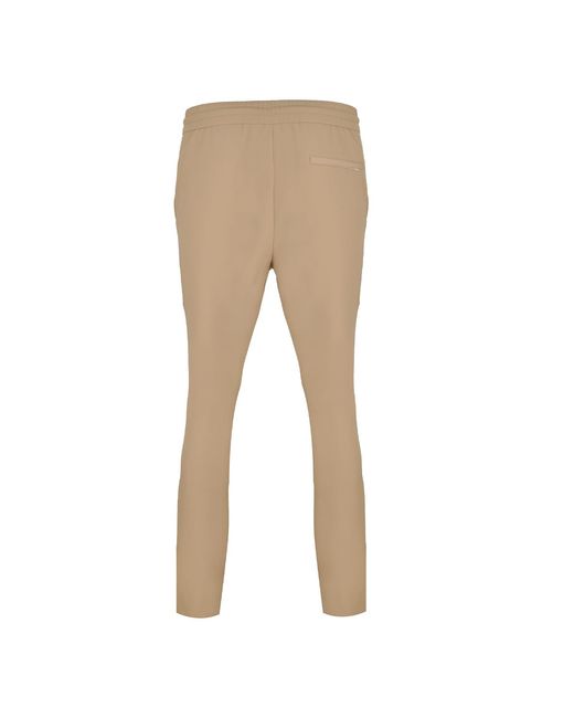 DAVID WEJ Natural Ashford Relaxed Drawstring Trouser for men
