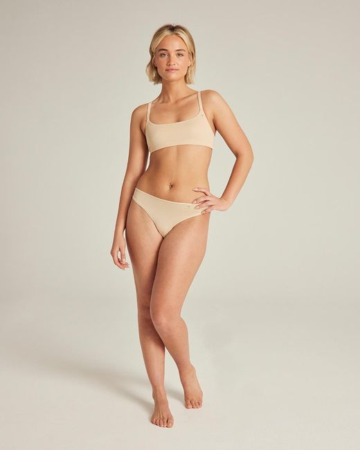 Nudea Natural Neutrals Stretch Scoop Neck Bralette