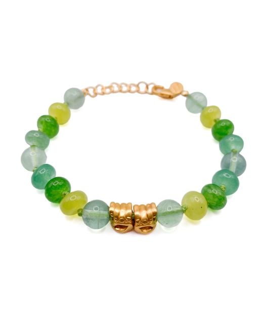 Après Youth Green 'Spud' Beaded Friendship Bracelet