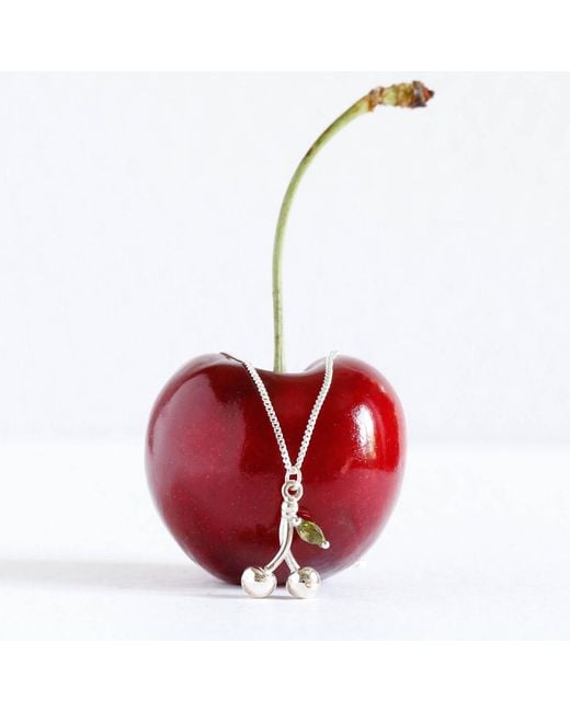 Lee Renee Metallic Cherry Bracelet