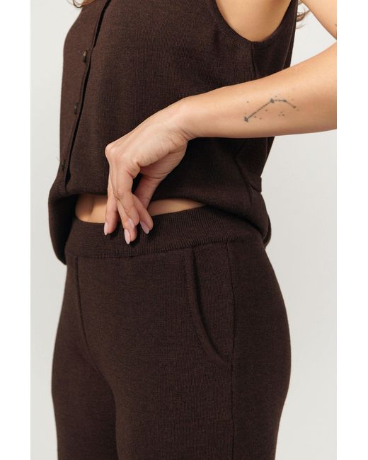 SALANIDA Brown Ora 100% Merino Pants Chocolate *Limited Edition