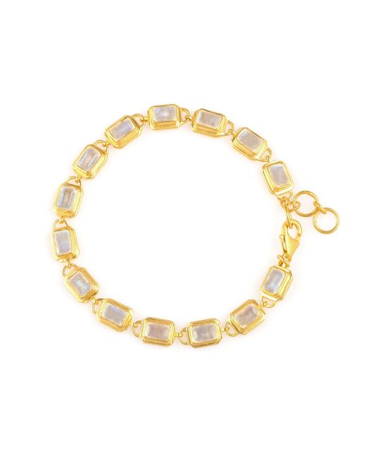 Opium Jewels Metallic Baguette Cut Bracelet