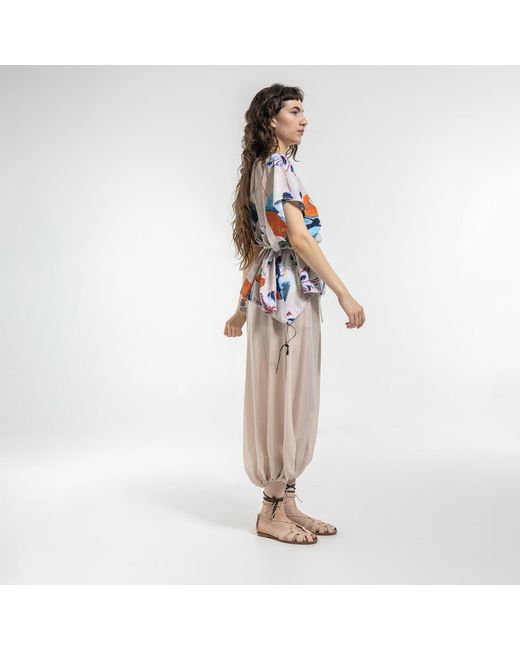 ARTISTA Blue Neutrals Clearwater Bubble Top