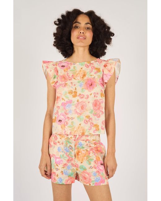 Traffic People Pink Midsummer Madness Dakota Top