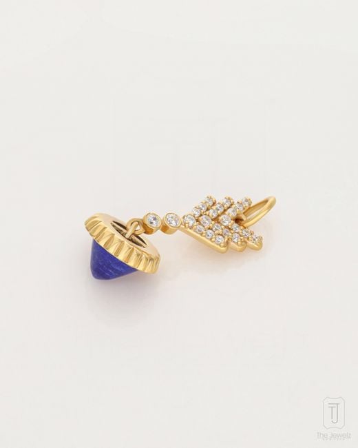 The Jewelz White Lapis Lightning Charm Gifting For