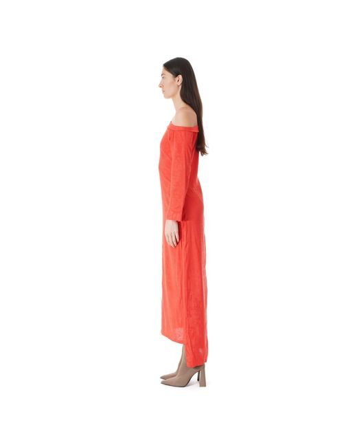 MARGOT VII Red Lys Dress