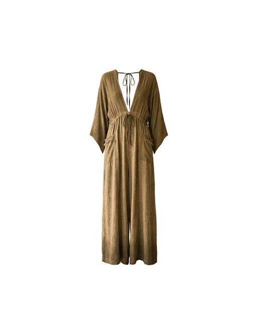 Zhenabia Green Altar Jumpsuit