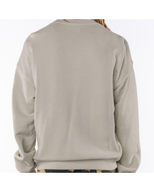 Ariko White Sandstone Post Surf Crew Sweat for men