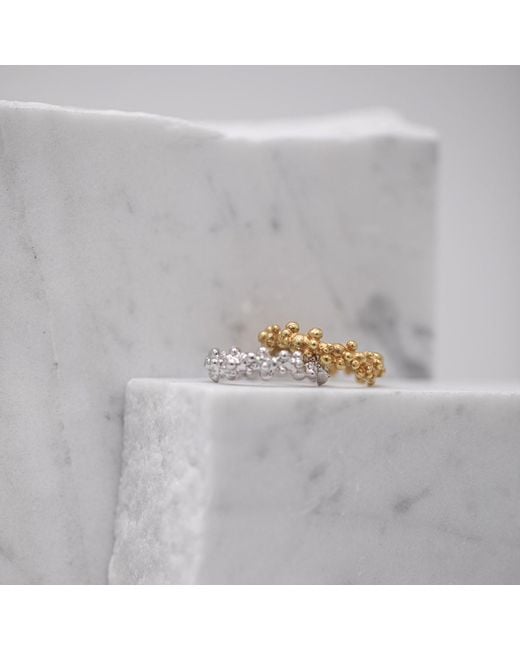 EVA REMENYI Metallic Céleste Deux Ring