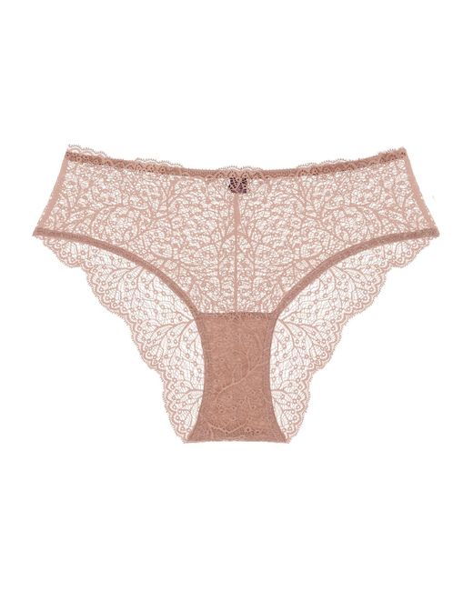 Journelle Pink Neutrals Allegra High Rise Brief Praline