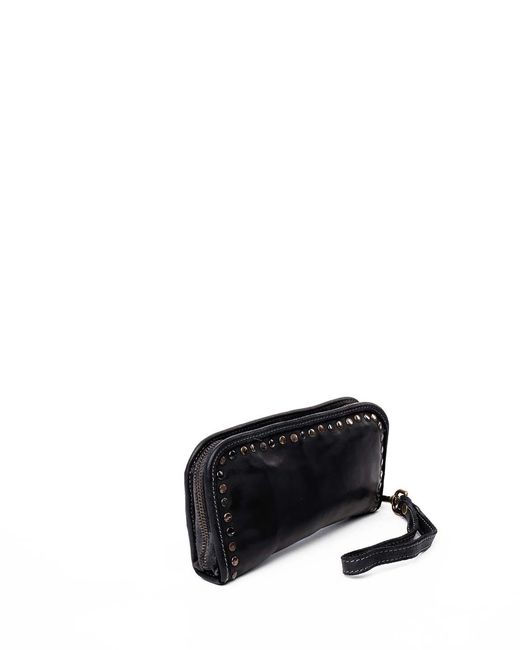 Bolsa Nova Handbags Black Sofia Zip Around Wallet
