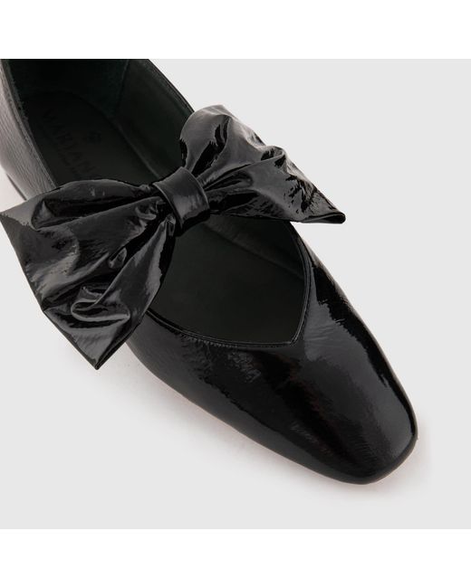Mariano Shoes Black Cacia Ballerina Varnished