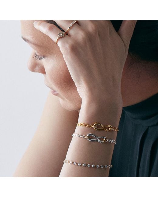 Dinny Hall Metallic Toro Lasso Bracelet
