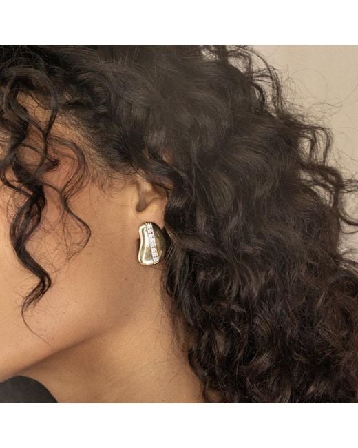 Zepplin the Label Metallic Beatrice Earrings