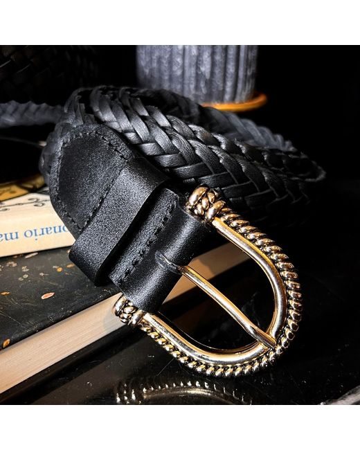 Indigolush Black Monmouth Belt