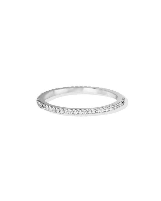 Argento Vivo Metallic Harper Dainty Infinity Band