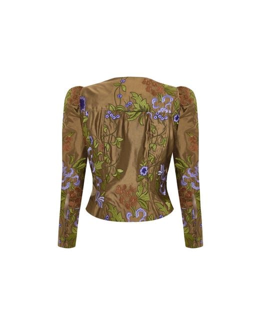 Maison sél Green Edwardian Jacket