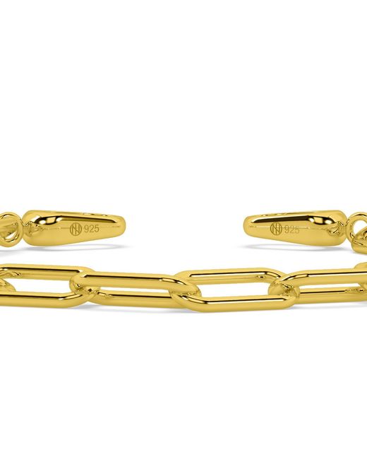 Onia Metallic Bold Clip Bracelet