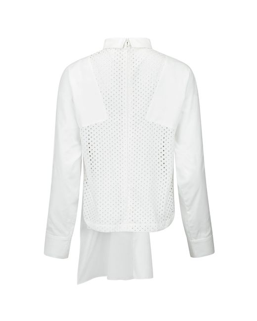 Boutique Kaotique White Non Symmetrical Top