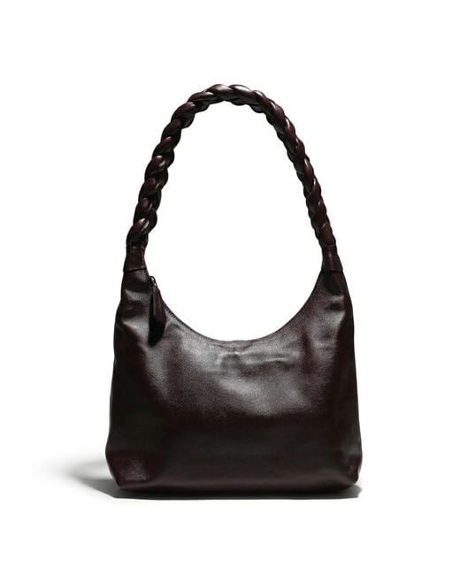 Mafalda Black Ara Coffee Braided Bag