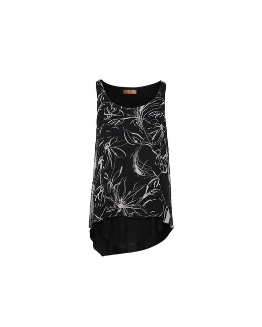 Conquista Black Summer Layer Top