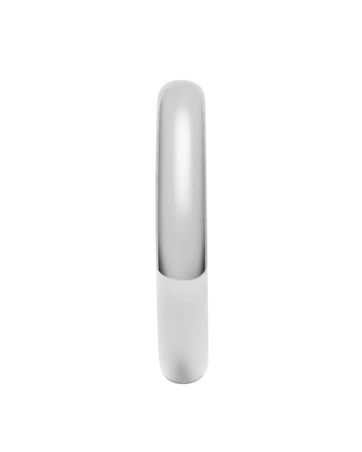 Nialaya Gray Classic 12Mm Round Bangle