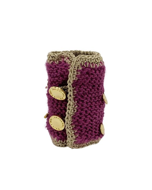 Hilo De Mar Purple Gabriela Bracelet With Charms