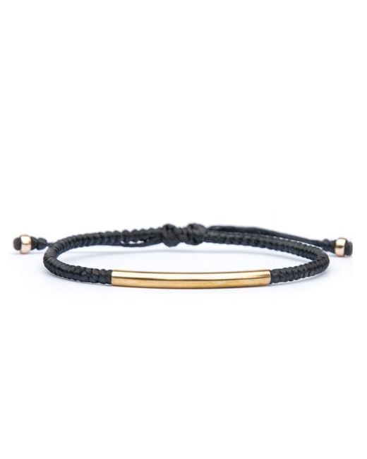 Harbour Uk Blue Bridge Vermeil Rope Bracelet