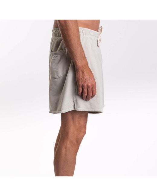 Ariko Gray Sandstone French Terry Day Short