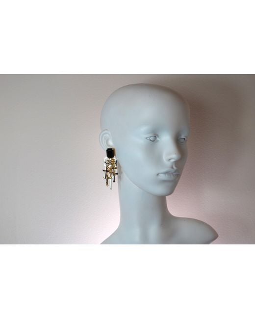 Vicki Sarge Black The Judas Earrings
