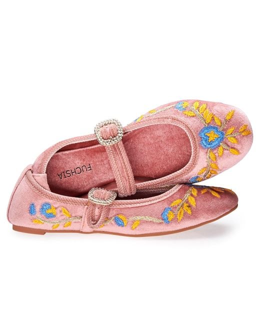 Fuchsia Shoes Pink Paradise Mary Jane
