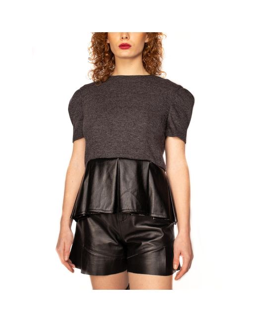 MARGOT VII Gray Lili Top
