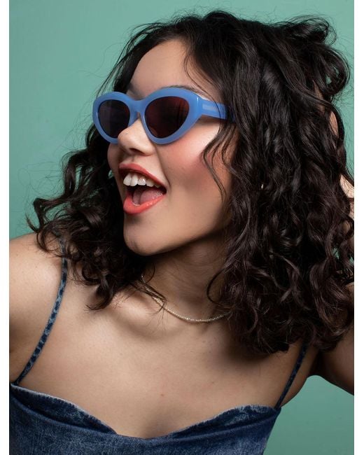 ZOË DE PASS EYEWEAR Purple Billie Sky