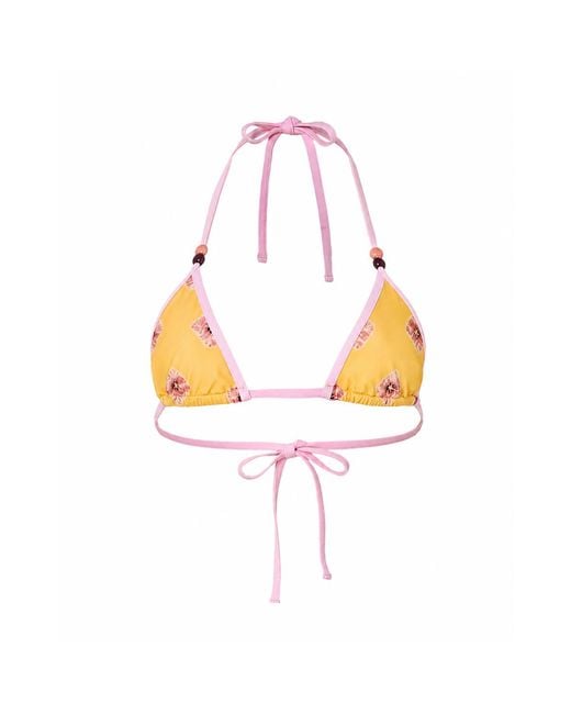Par Y Escala Sl Pink Jamu Bikini Top