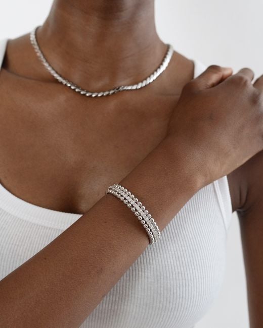 Miss Cecilia White The Sloane Cuff