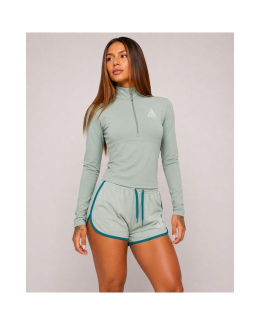 Chic Urban Blue Flex Performance Short-Saga