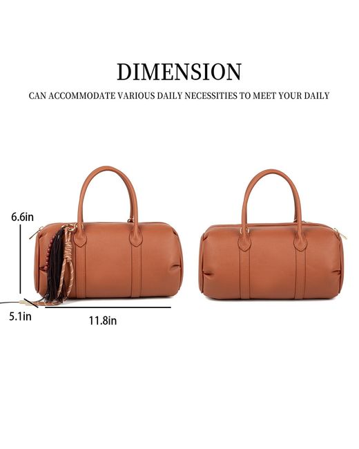 Mkf Collection - J'omor Brown Margot Shoulder Bag