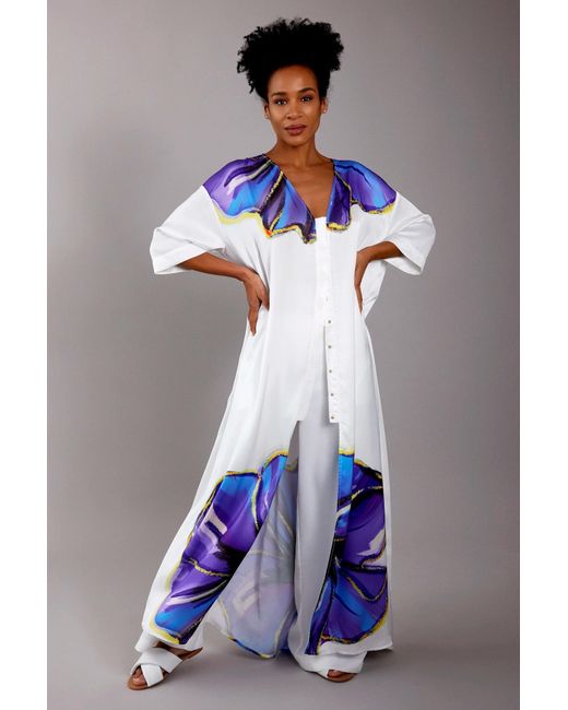 Zafur Blue Santorini Dress