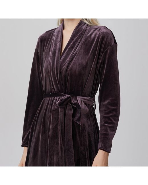 Smart and Joy Black Wrap Velvet Dress And Ruffle Hem