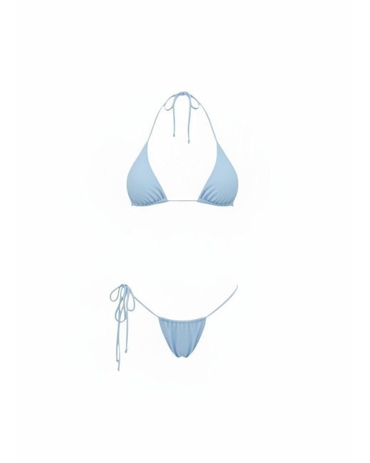 Dear Lover Blue Glacier Bikini Set