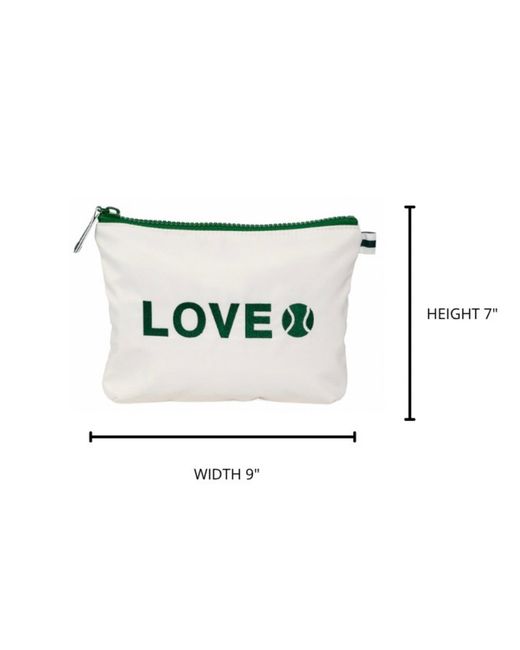 Trelle White Love Accessory Bag