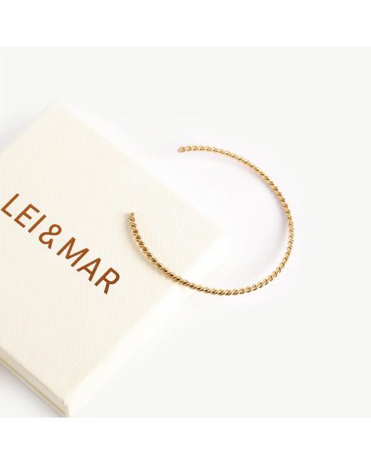 Lei & Mar Co. Metallic The Maya Cuff
