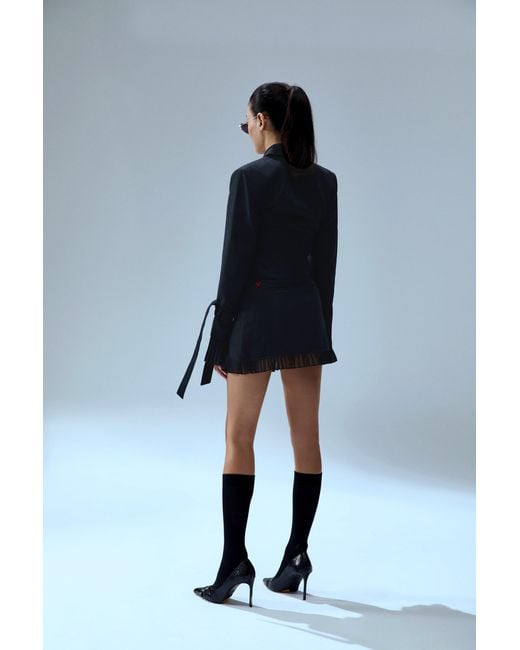 Pcfg Black Your Itch Corset Blazer Jacket