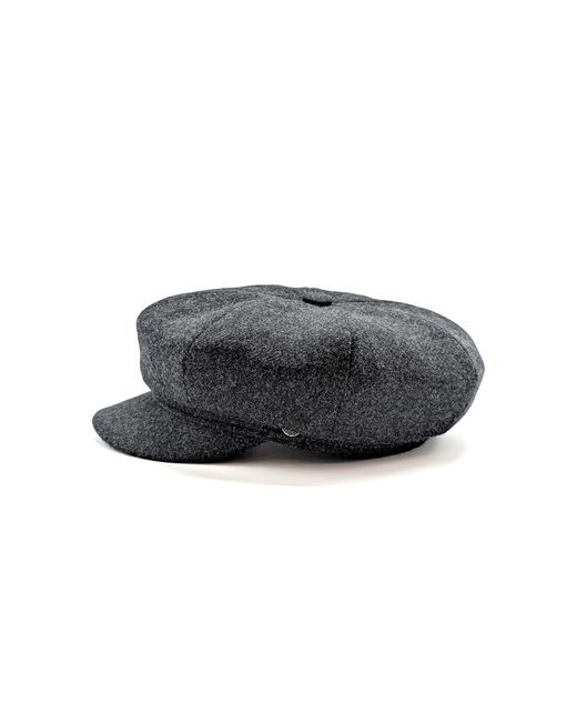 DORIA 1905 Black Merino Wool Sailor Cap
