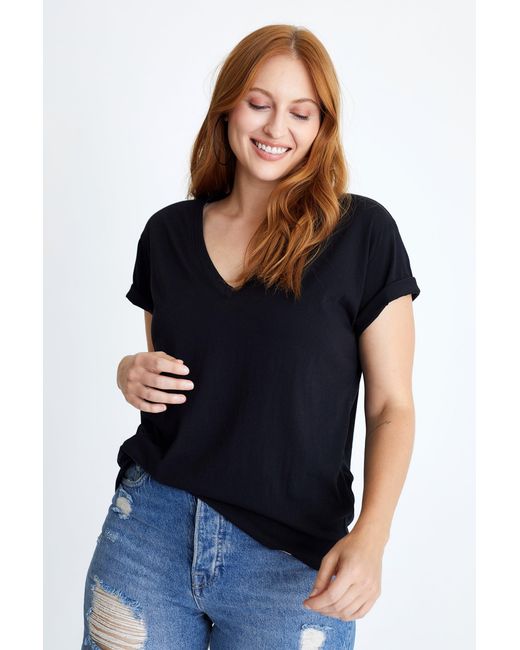 LOVETRUST Black Patti Tee