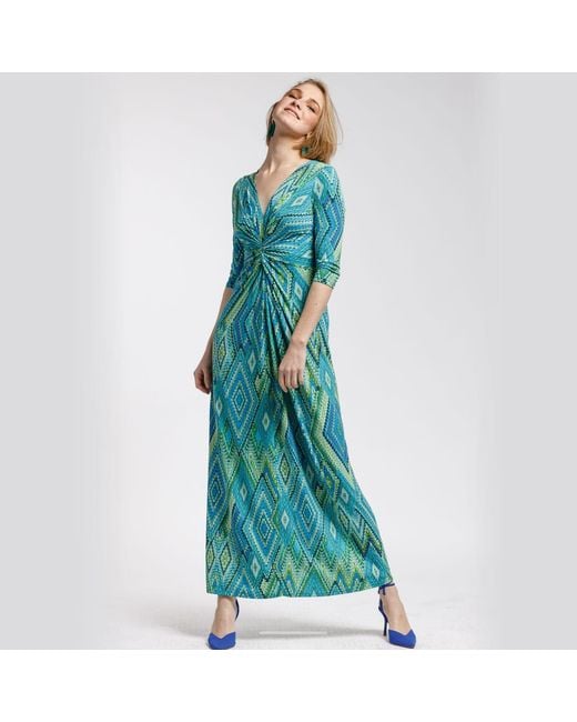 Beatrice von Tresckow Green Haze Lola Maxi Dress
