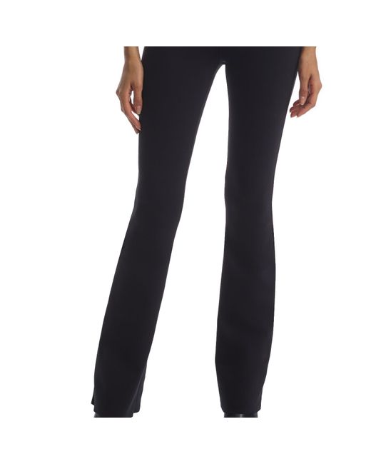 Commando Black Neoprene Flared Legging, Neo203