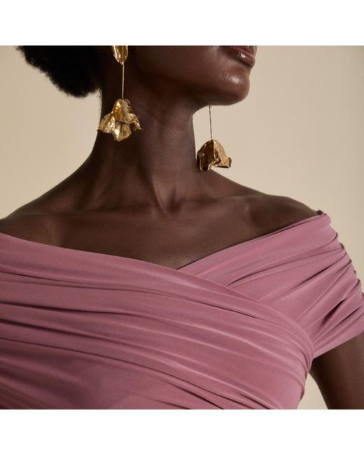 Celestine & Mae Purple Sidra Maxi Dress